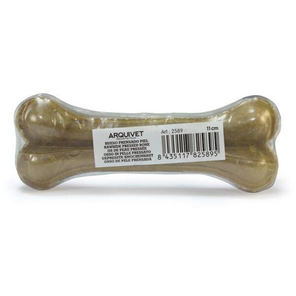 Hueso de juguete para mascotas, refuerzo en mordedores, de 11cm. Perfecto para perros, hecho de material resistente y seguro.