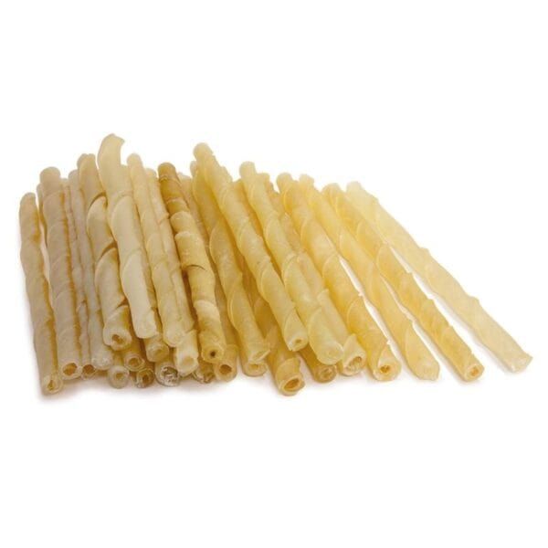 Cañas de queso pasta italiana para mascotas y bebés, naturales y crujientes.