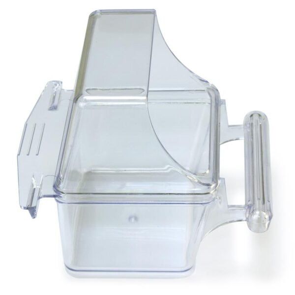 Accesorio de repuesto para máquinas de café, bandeja de goteo transparente, compatible con cafeteras.