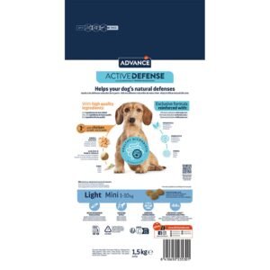 Advance ACTIVDEFENSE pienso para perros con ingredientes de alta calidad y fórmula reforzada con micoproteínas.