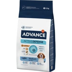 Advance pienso para perros, fórmula Active Defense, pelo semifresco y beneficios para la salud microbiótica.