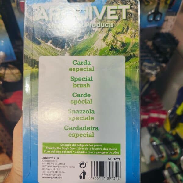 Vileda jardín, accesorio para cuidado de perros, cepillo y utensilios para mascotas, tienda de productos para animales.