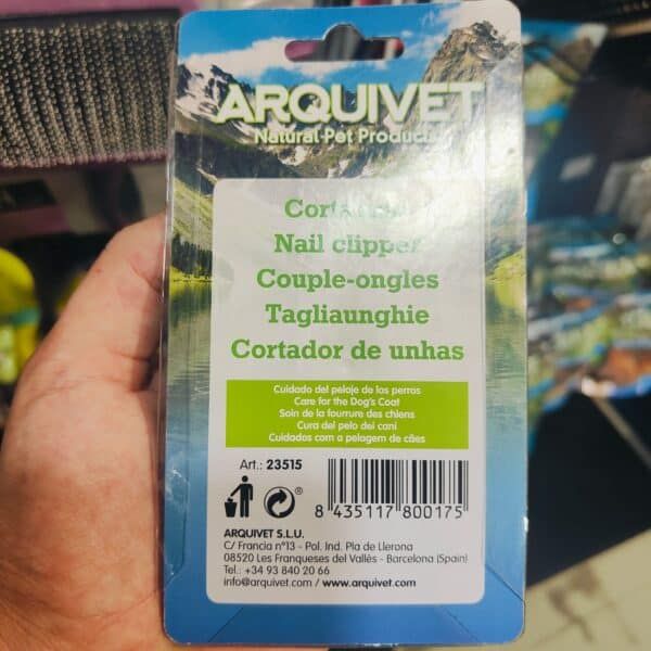 Corta uñas y cortaaves para perros, gatos y mascotas, en tamaño compactoy fácil de usar.