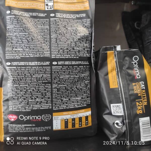 Pollo completo para gatos, comida húmeda para gatos de 2 a 12 meses, alimento enlatado para gatos, nutrición completa para felinos jóvenes.