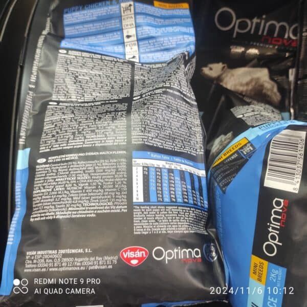 Croquetas para perros puppy chicken con ingredientes de alta calidad, comida para mascotas.