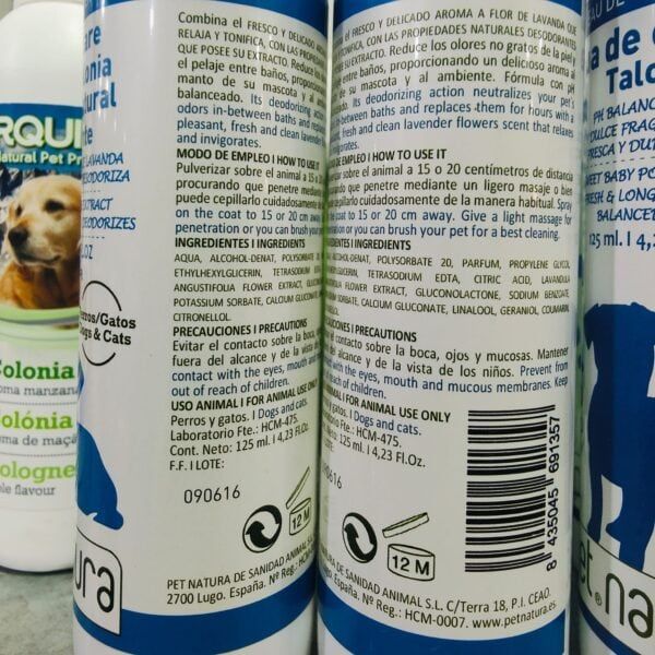 Mascotas bienestar higiene líquido de limpieza para perros y gatos.