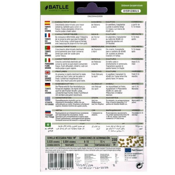 Bajo rack con semillas de tomate grande para cultivo en calidad de vivero y huerto, germinación rápida y resistente.