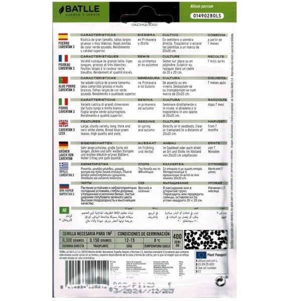 Espectacular plantón de semillas de huerto y jardín para siembra en interiores y exteriores, ideal para comenzarlo en primavera y otoño.