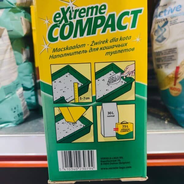 Repuesto para arena de gatos, compacto y fácil de rellenar, ideal para la caja de arena de tu felino, con instrucciones de uso detalladas.