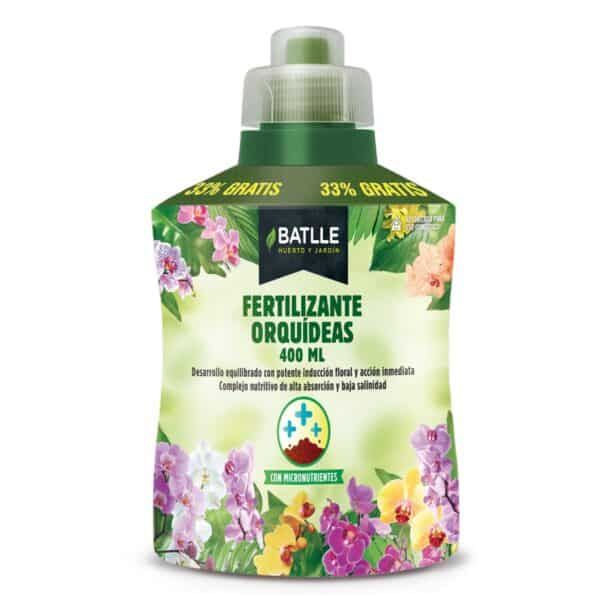 Fertilizante para orquídeas en sachet de 400 ml, nutrientes para plantas꽃.