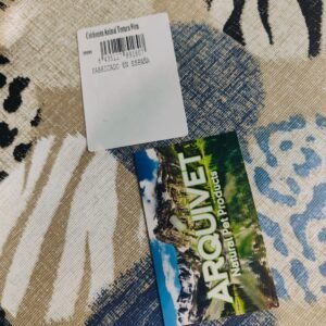 Colchón animal textura 30cm - estampado salvaje.