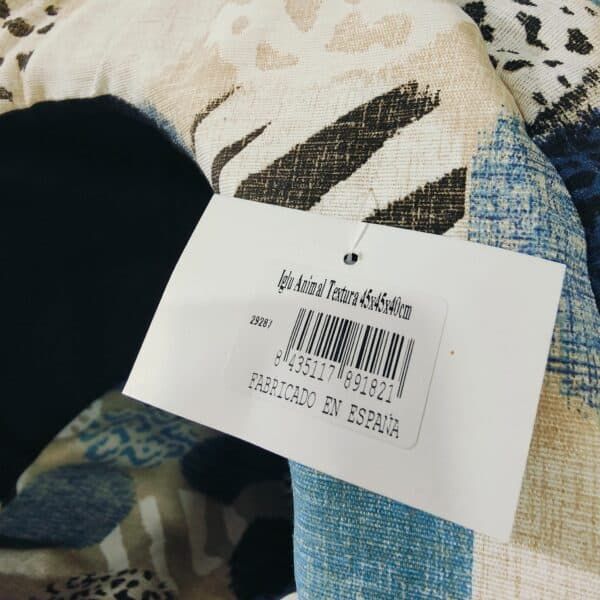 Poliéster animal print tela para disfraces y manualidades, fabricación en España.