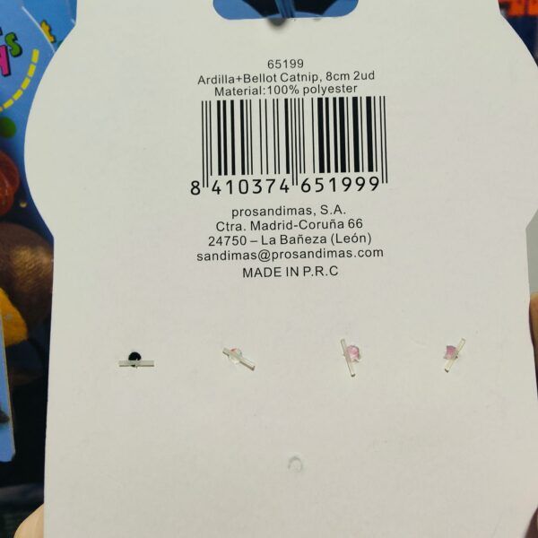 Ardilla y gato de felpa, peluches con orejas y caras adorables, regalos infantiles y decorativos de peluche.