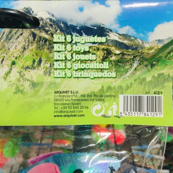 Kit 6 juguetes, juego de juguetes, juguetes de colección, kit de 6 figuras, muñecos para niños, juguetes divertidos y temáticos, arquet de juguetes, tienda de juguetes en Barcelona, juguetes para regalos.