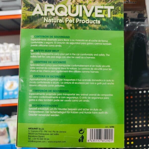 Cinturón de seguridad para mascotas, seguridad en coche para gatos y perros, producto para transportar animales.