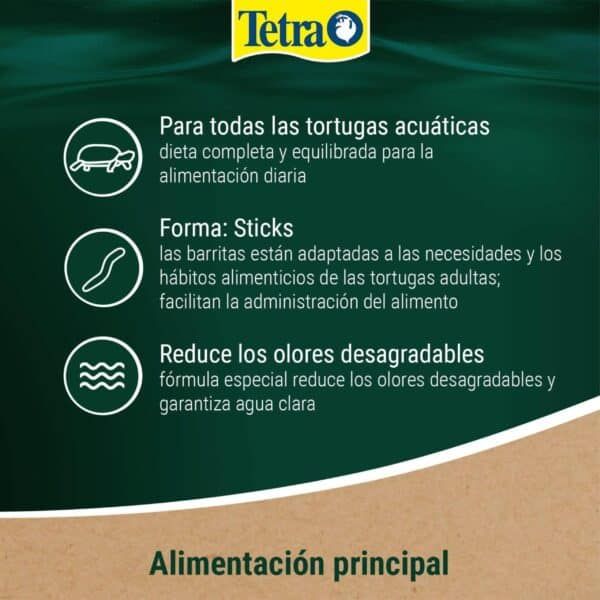 Alto contenido visual de productos para tortugas acuáticas, accesorios y alimentación en TodoMASKOTAS.