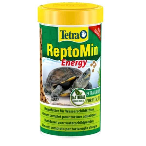 Reptomin Energía para tortugas acuáticas, suplemento natural para vitalidad y energía.