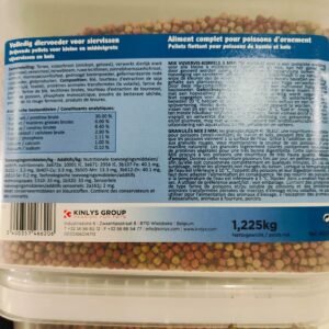 Pellets flotantes para peces pequeños, alimento completo para acuarios marinos y de agua dulce.