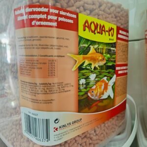 Alimento para peces en acuario, comida para peces dorados y koi, comida completa para ornamental.