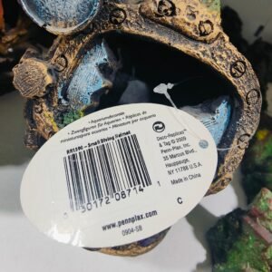 Cabaña decorativa de acuarium para pequeñas mascotas y réplicas de animales.