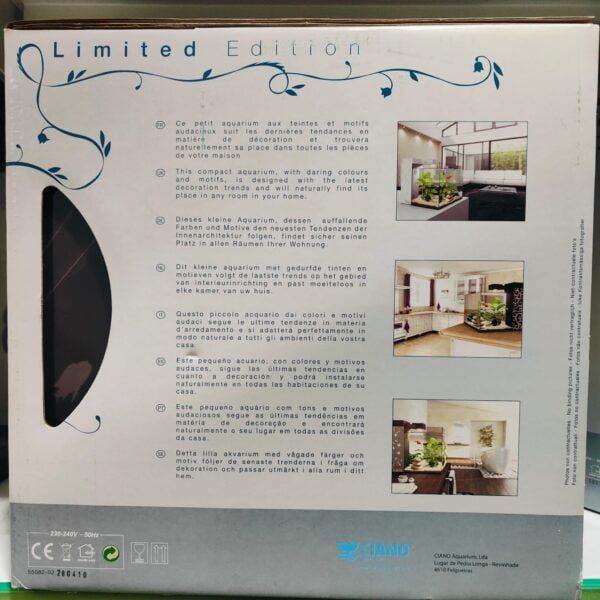 Decoración de acuarios con motivos y colores vivos para mascotas, ideal para ambientes con estilo y tendencias modernas.