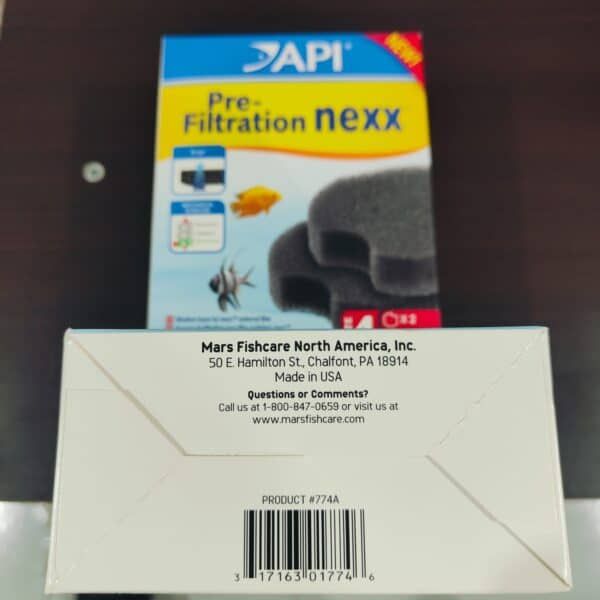 Pre-filtro para acuarios, tamaño 3,5 x 9 cm, ideal para filtros NEXX.