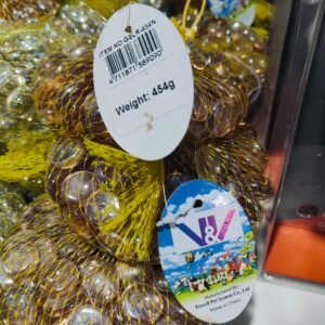 Bombillas doradas decorativas para mascotas, 454g, ideal para proyectos creativos y decoración de mascotas.