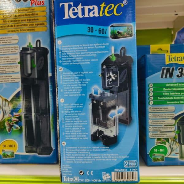 Filtro interno para acuario TetraTec 30-60l, compatible con filtro TetraTec.