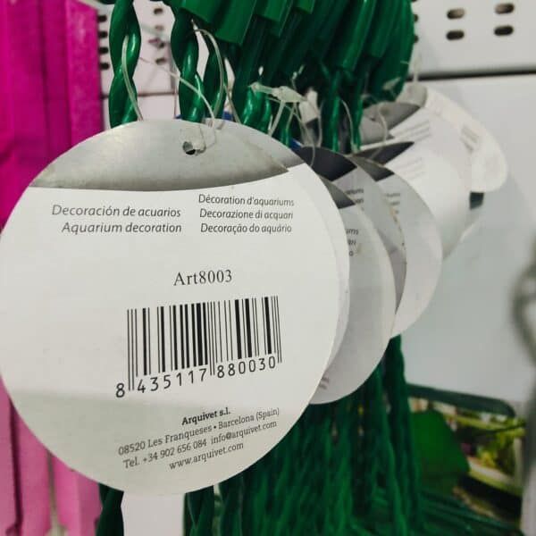Etiquetas decorativas para acuarios, adornos y accesorios para decoración de acuarios.