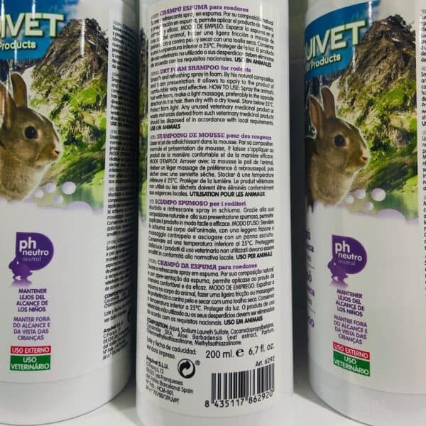 Protector para mascotas en aerosol, ingredientes naturales, protección 25°C, indicado para animales, 200 ml.