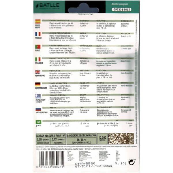 Semillas de hierba aromática para infusiones, hojas de 40-45 cm, cultivo en semillero, trasplantar cuando alcanzan 7-8 cm, ideal para infusiones, TodoMASKOTAS.