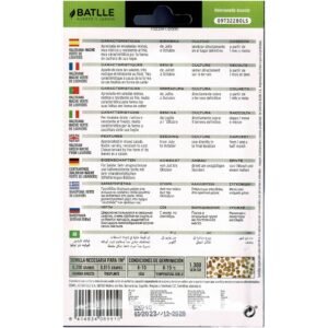 Batlle semillas de hierbas en paquetes de 1 litro y medio para germinar germen semilla cultivo jardinería productos agrícola.