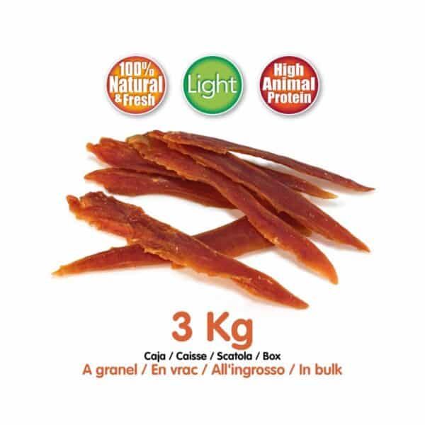 Corte de carne de res en tiras, paquete de 3 kg, ideal para recetas saludables y nutritivas.