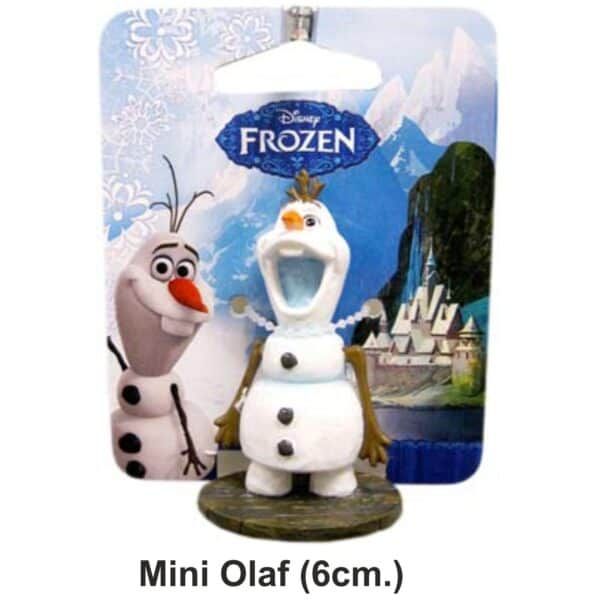 Mini Olaf de Frozen, peluche 6cm, figura de colección, muñeco de Disney para niños y fans de Frozen.