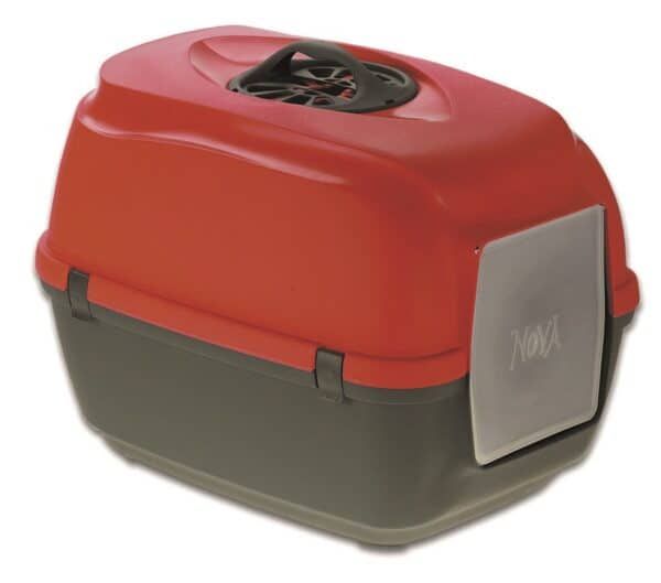 .ecore- plastic pet carrier for cats and small dogs, travel and crate.