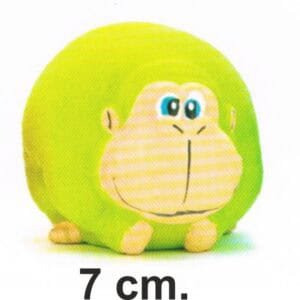 Mono de peluche animales tamaño 7 cm, ideal para regalar y decorar.