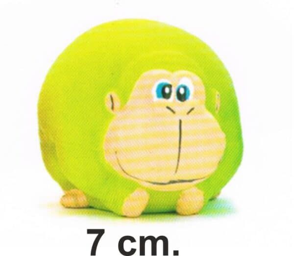 Mono de peluche animales tamaño 7 cm, ideal para regalar y decorar.