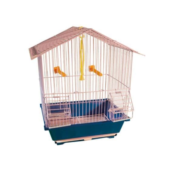 Jaula para aves con acceso superior y separadores removibles para mascotas en tienda TodoMASKOTAS.