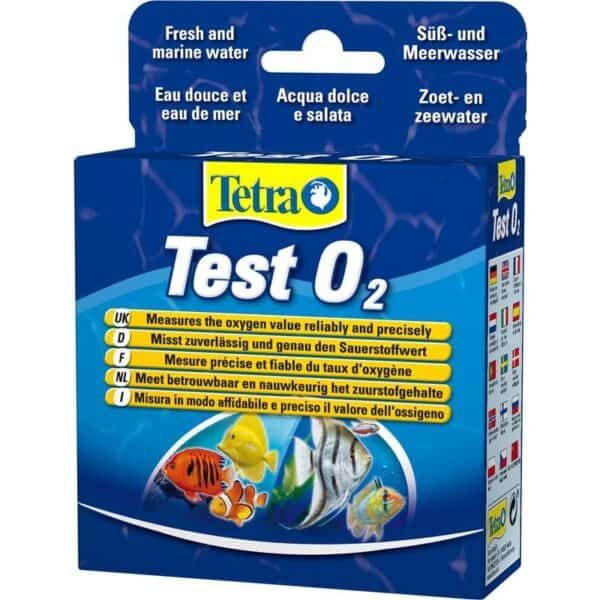 Tetra Test O2 para acuarios, medidor de oxígeno fiable y preciso.