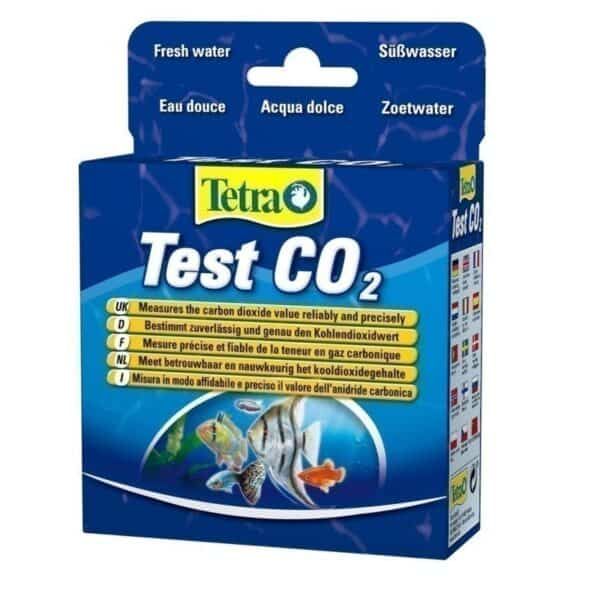 Tetra Test CO2 para acuarios, medición confiable de dióxido de carbono en agua.