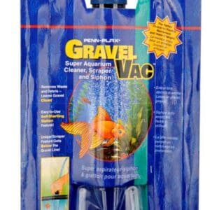 Filtro de acuario para limpieza y sifonado, ideal para acuarios de mascotas y peces.