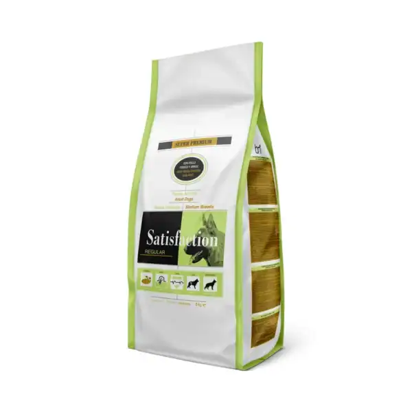 Alimento para perros de razas medianas en bolsa de 3 kg con fórmula premium.