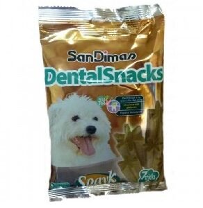 SanDimas DentalSnacks para perros, snacks masticables saludables.