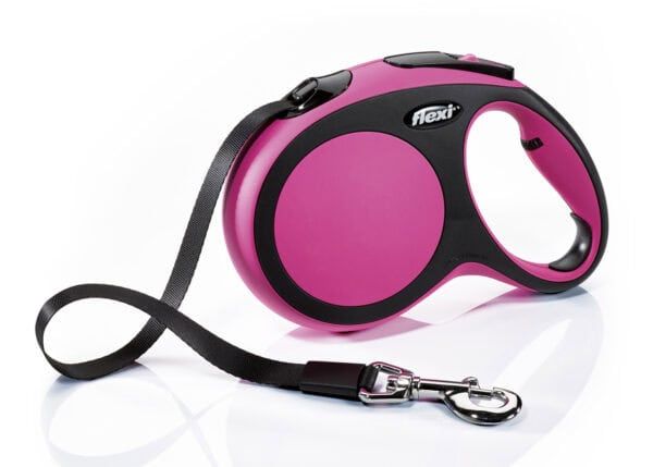 Mini correa para mascotas retractil ideal para paseos con perros pequeños.