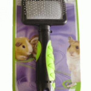 Cuchilla para mascotas Spuck con mango antideslizante y protección, ideal para perros y gatos.