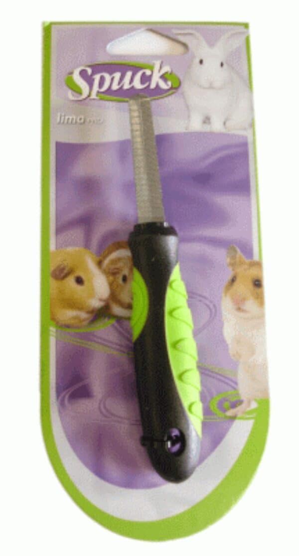 Cuchillo de cocina con mango ergonómico y hoja de acero inoxidable para uso doméstico y profesional.