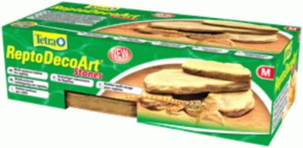 ReptoDecoArt Stones, kit de decoración para acuarios con piedras naturales, ideales para grandes acuarios.