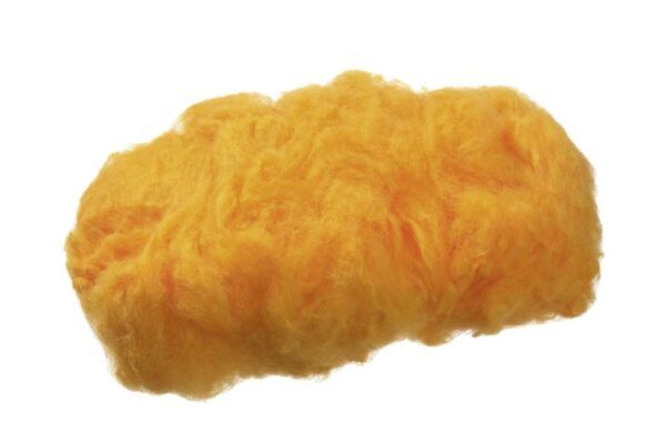 Algodón de peluche amarillo, suave y esponjoso para disfraces y manualidades en TodoMASKOTAS.