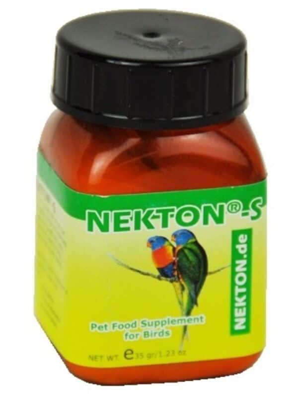 Nekton S suplemento alimenticio para aves, 35 g, alimento para mascotas en Tienda TodoMASKOTAS.