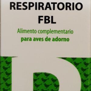 Respiratorio para aves de adorno, alimento complementario para mascotas, producto para la salud avícola, cuidado de aves de ornato.